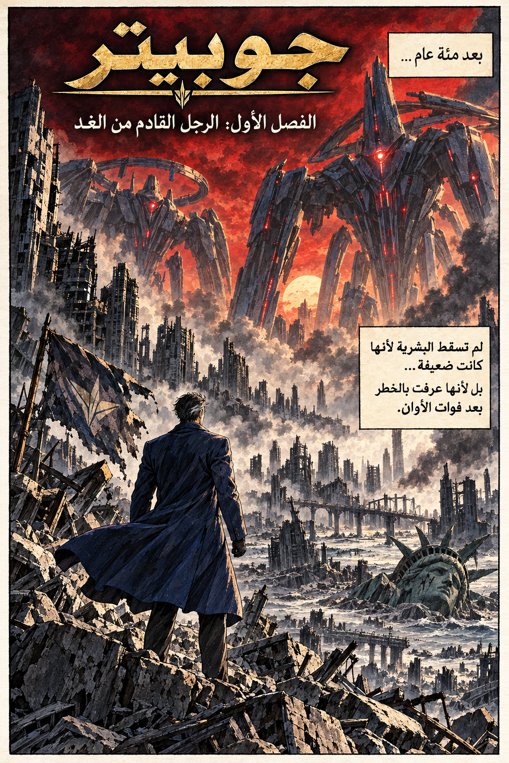 الرجل القادم من الغد — صفحة 1