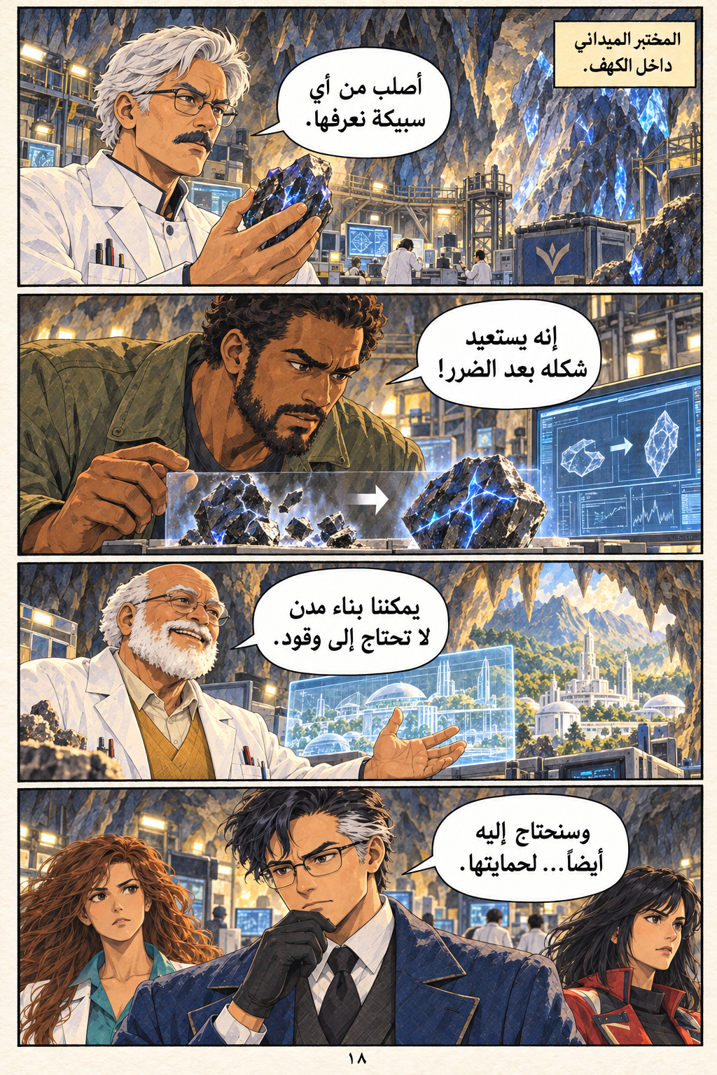 الرجل القادم من الغد — صفحة 18
