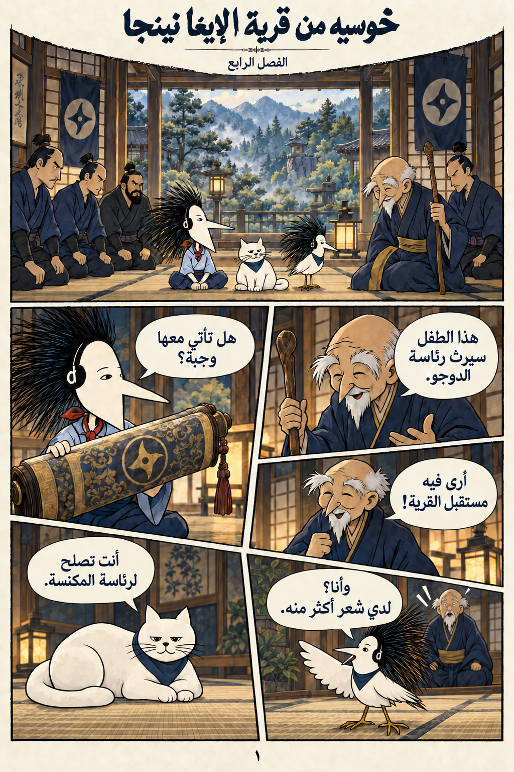 خوسيه من قرية الإيغا نينجا — صفحة 1