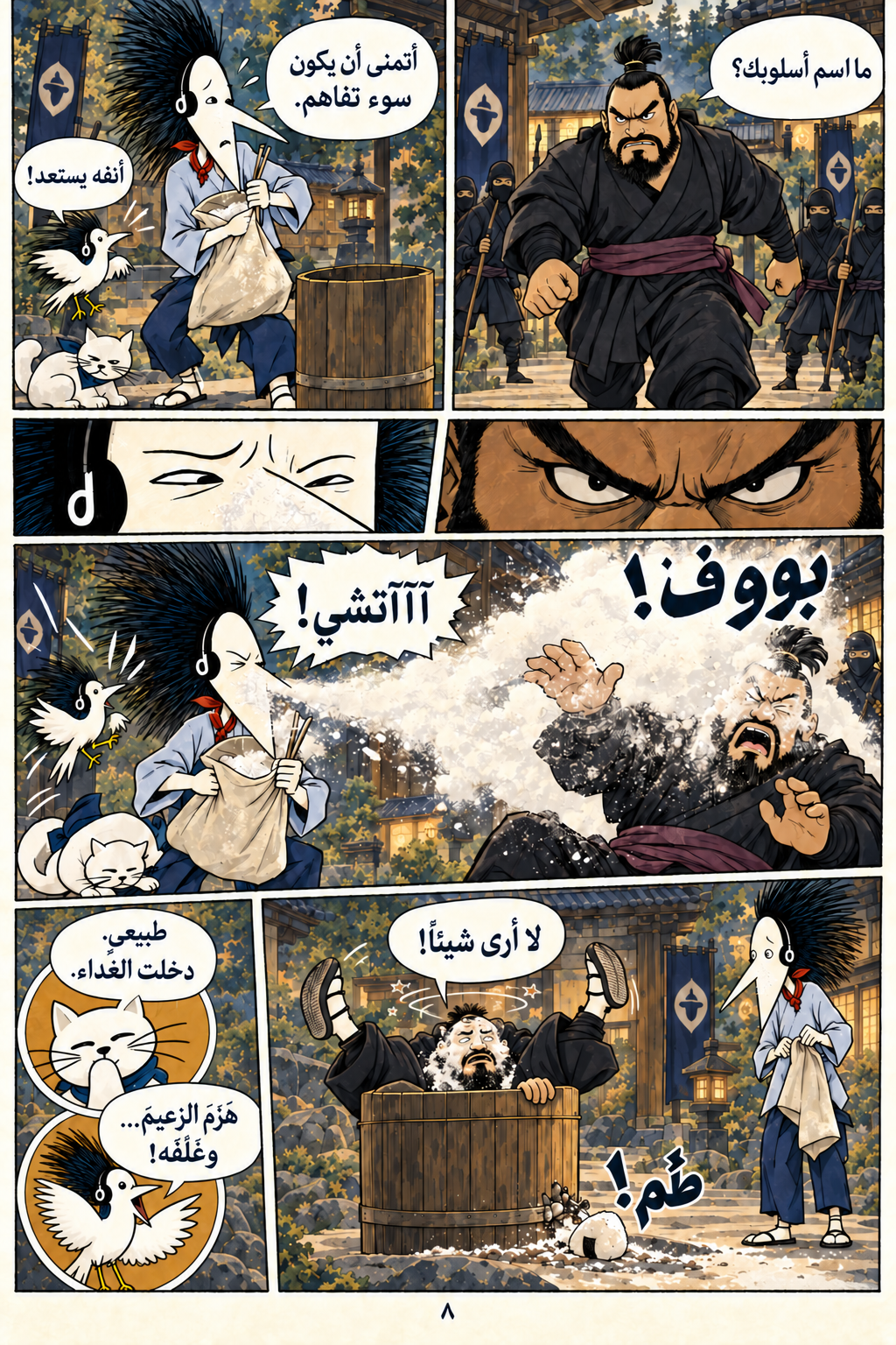 خوسيه من قرية الإيغا نينجا — صفحة 8