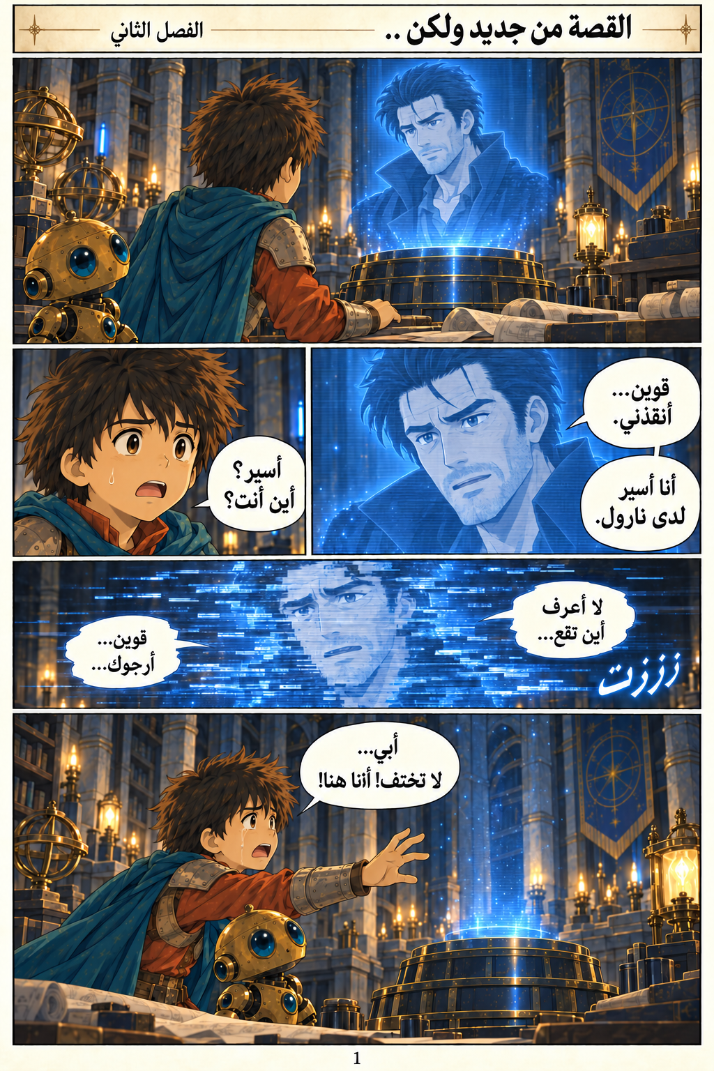القصة من جديد ولكن .. — صفحة 1