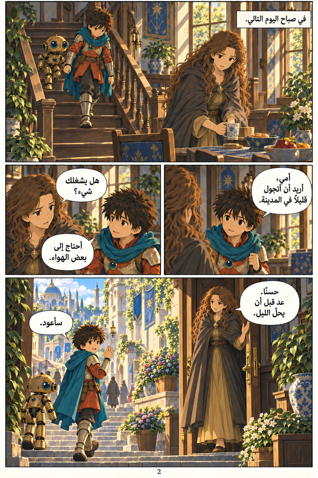 القصة من جديد ولكن .. — صفحة 2